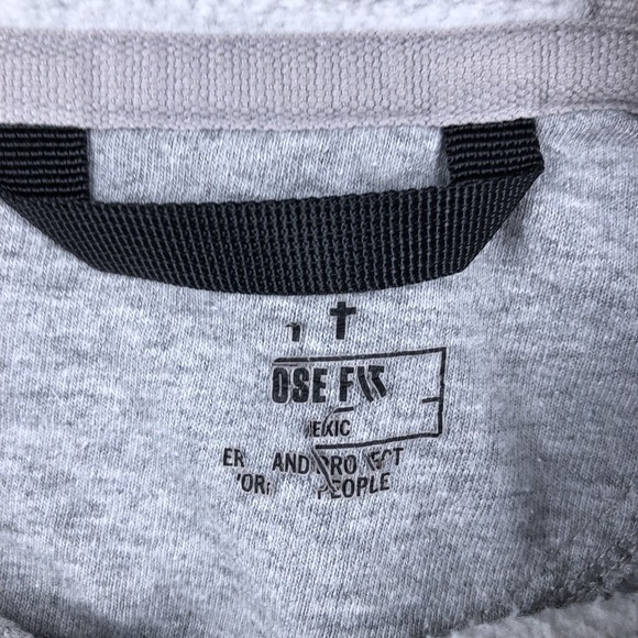 Carhartt Hoodie Mens 3XL Gray Graphic Fleece Pullover Loose Fit Sleeve Logo - Picture 6 of 9